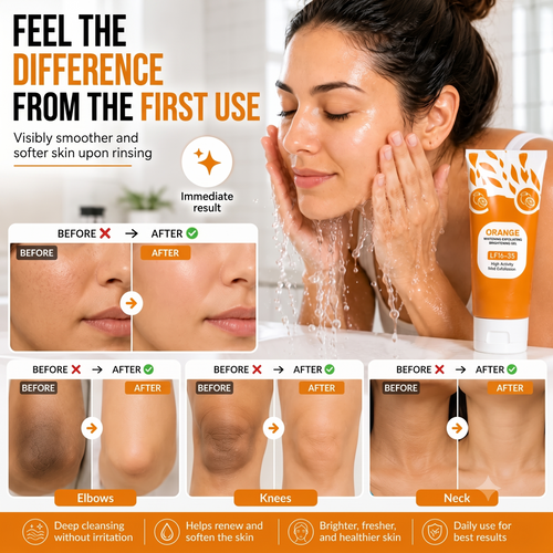 Orange Exfoliating Gel | Softer, Brighter Skin from the First Use