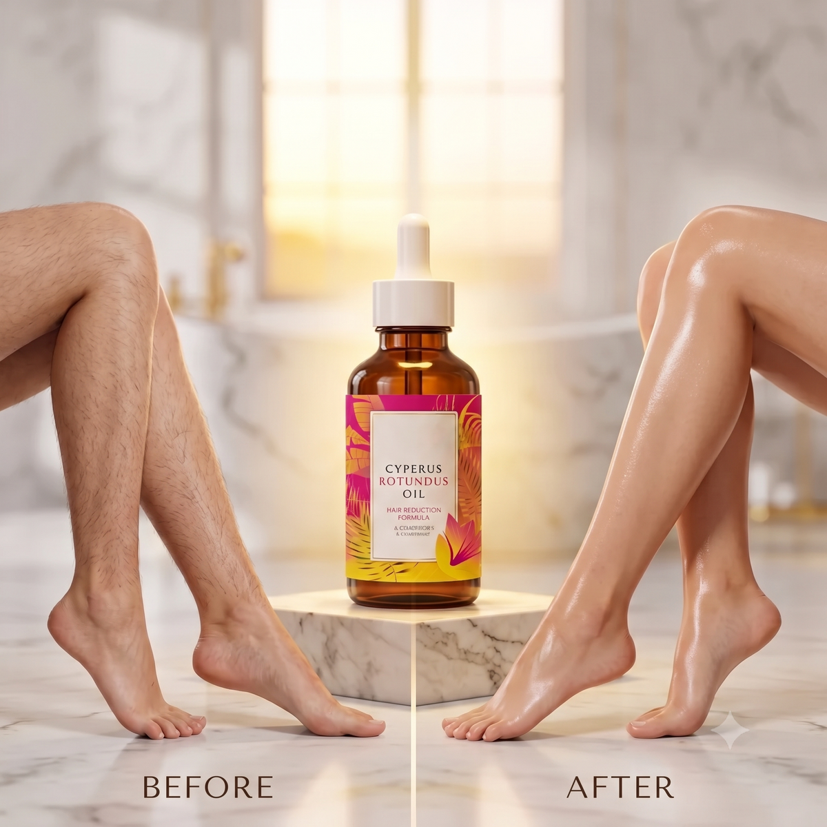 Cyperus Rotundus Oil for Hair Removal (Buy 1 Get 1 Free)
