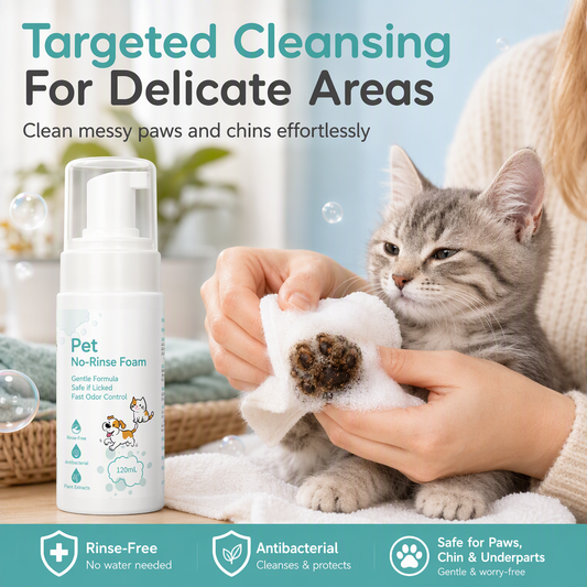 Waterless Pet Cleaning Mousse