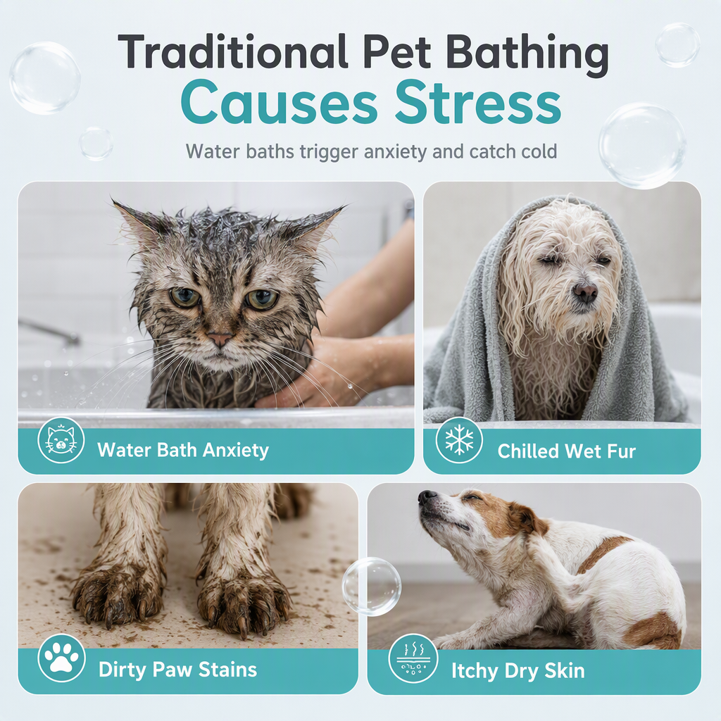 Waterless Pet Cleaning Mousse